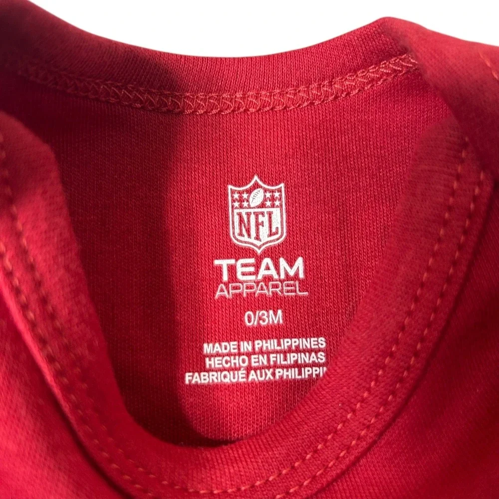 NEW‎ Arizona Cardinals Bodysuit Infant One Piece 0-3M Red DeAndre Hopkins 10 NFL